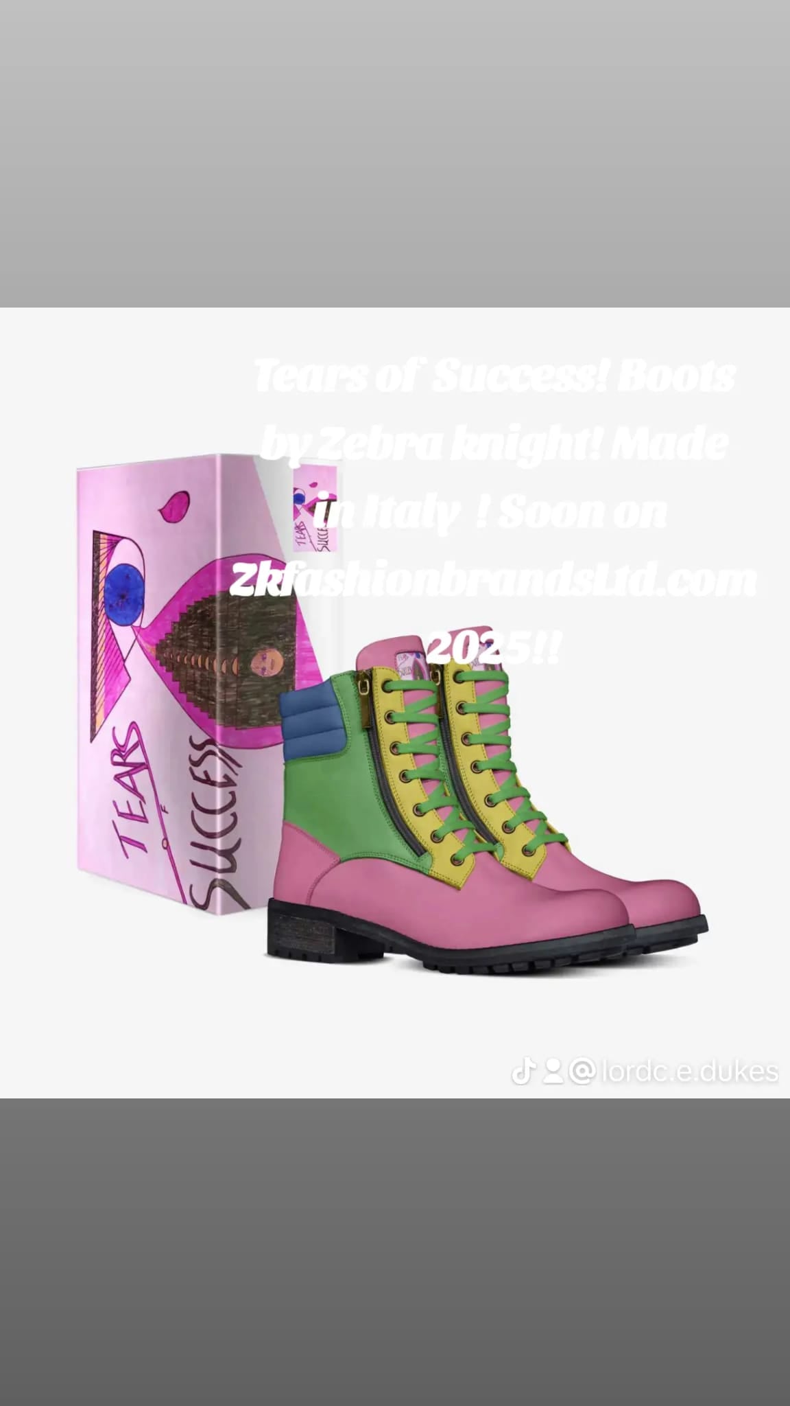TEARS OF SUCCESS BOOTS