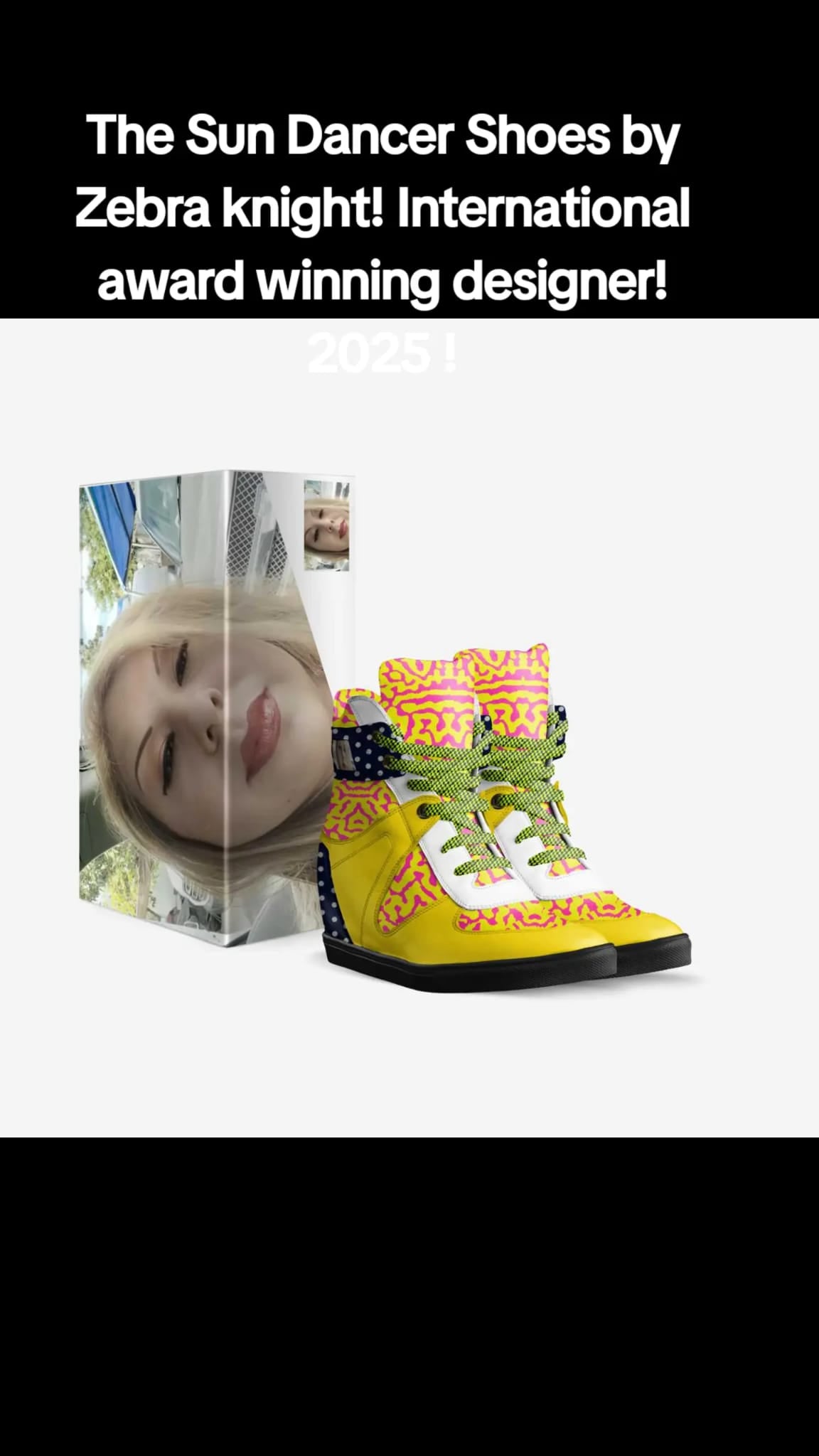 THE SUN DANCER HIGH SHOES BY ZEBRA KNIGHT! MADE IN ITALY