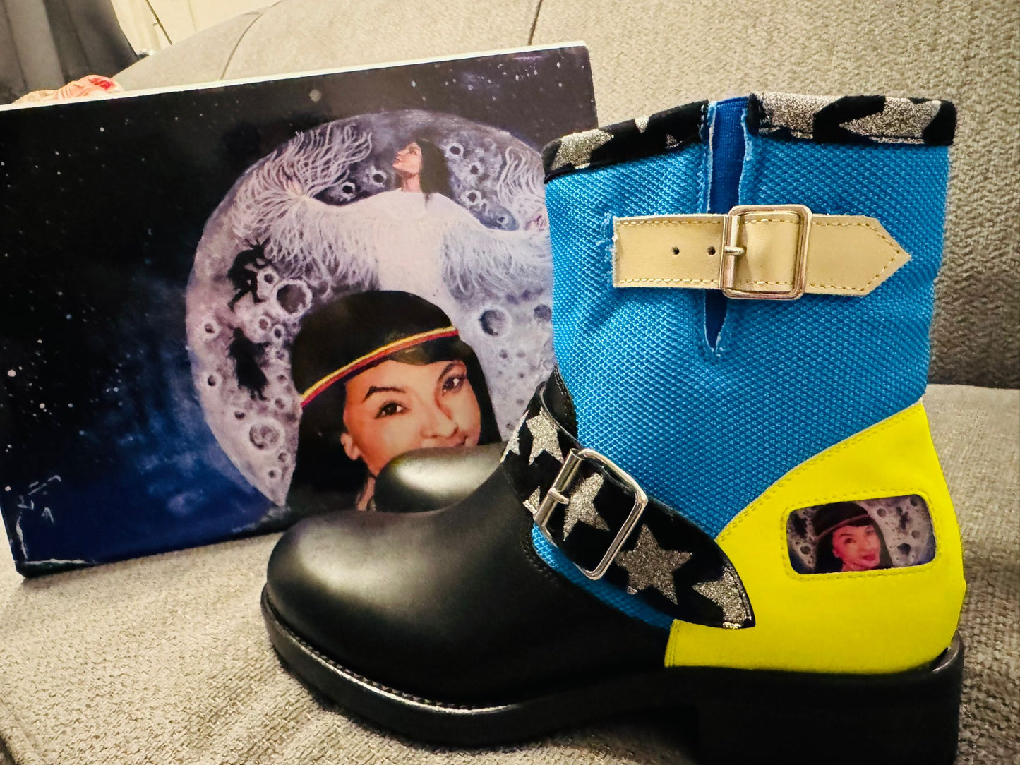 MOON DANCER! POLICE WOMEN 1960"s BOOTS