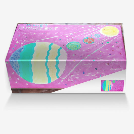 PLANET FLORESCENT ! TENNIS SHOES by Zebra