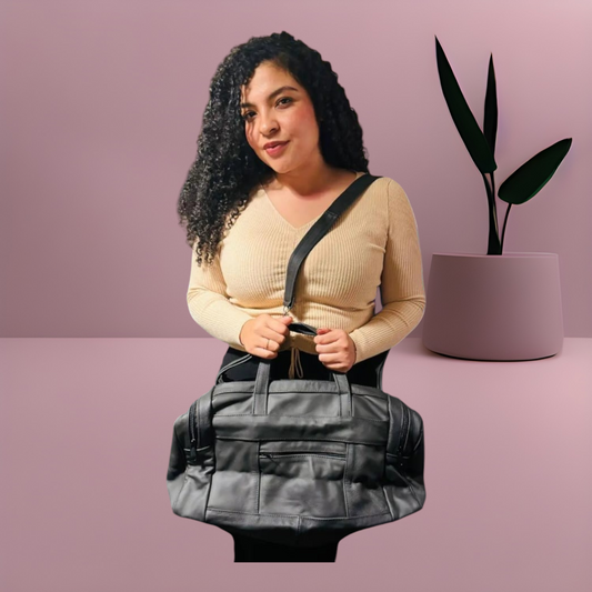 The Tour Leather Bag by Lady Olympia