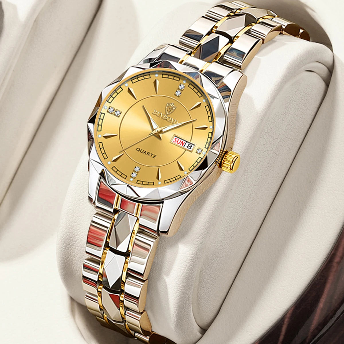 Luxury Fashion Ladies Quartz Watch Waterproof Luminous