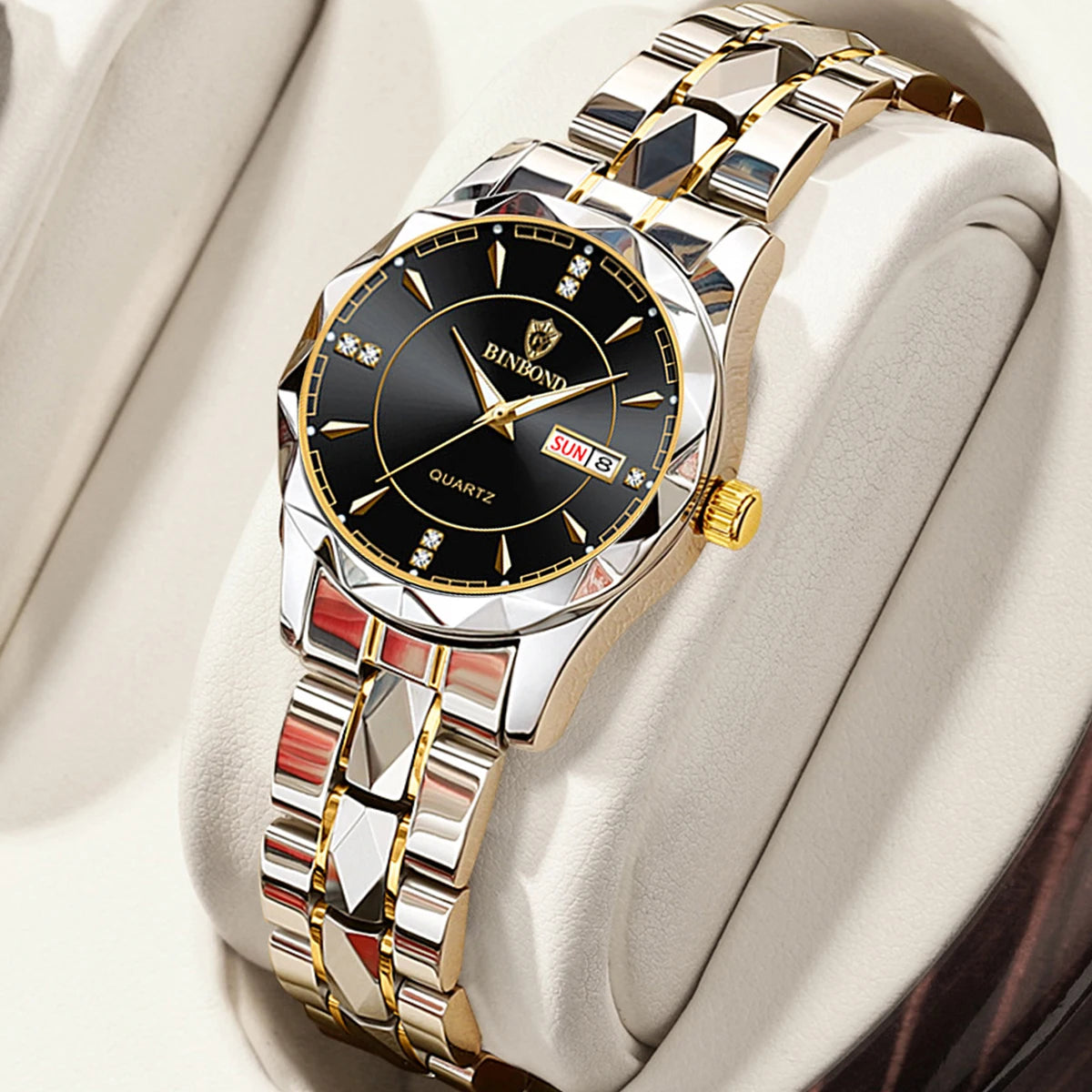 Luxury Fashion Ladies Quartz Watch Waterproof Luminous