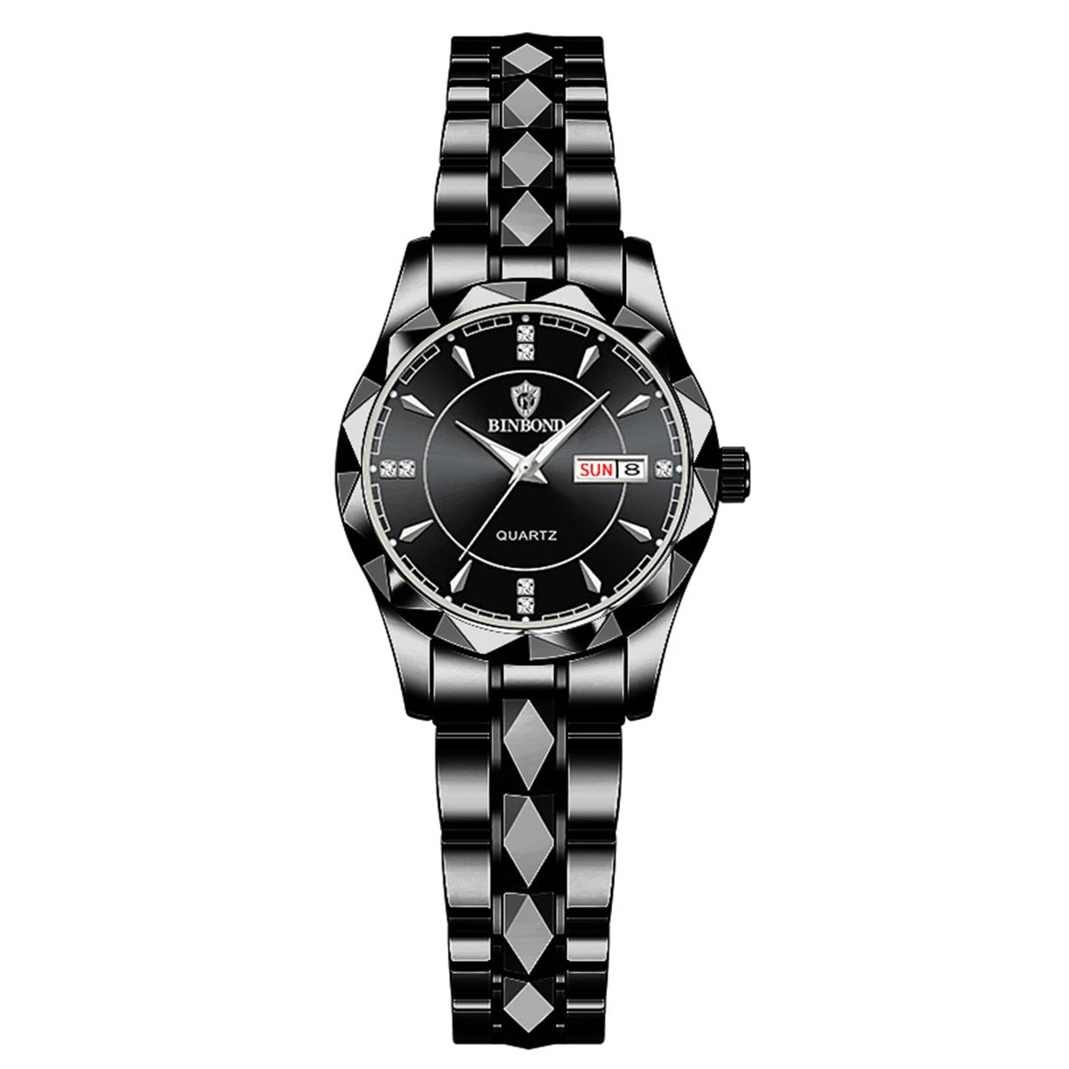 Luxury Fashion Ladies Quartz Watch Waterproof Luminous