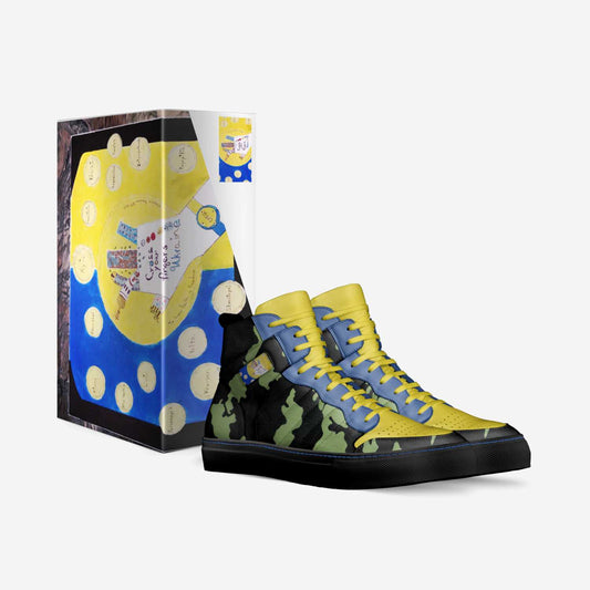 Cross Your Fingers Ukraine 🇺🇦 – Limited Edition Zebra Knight Tennis Shoes