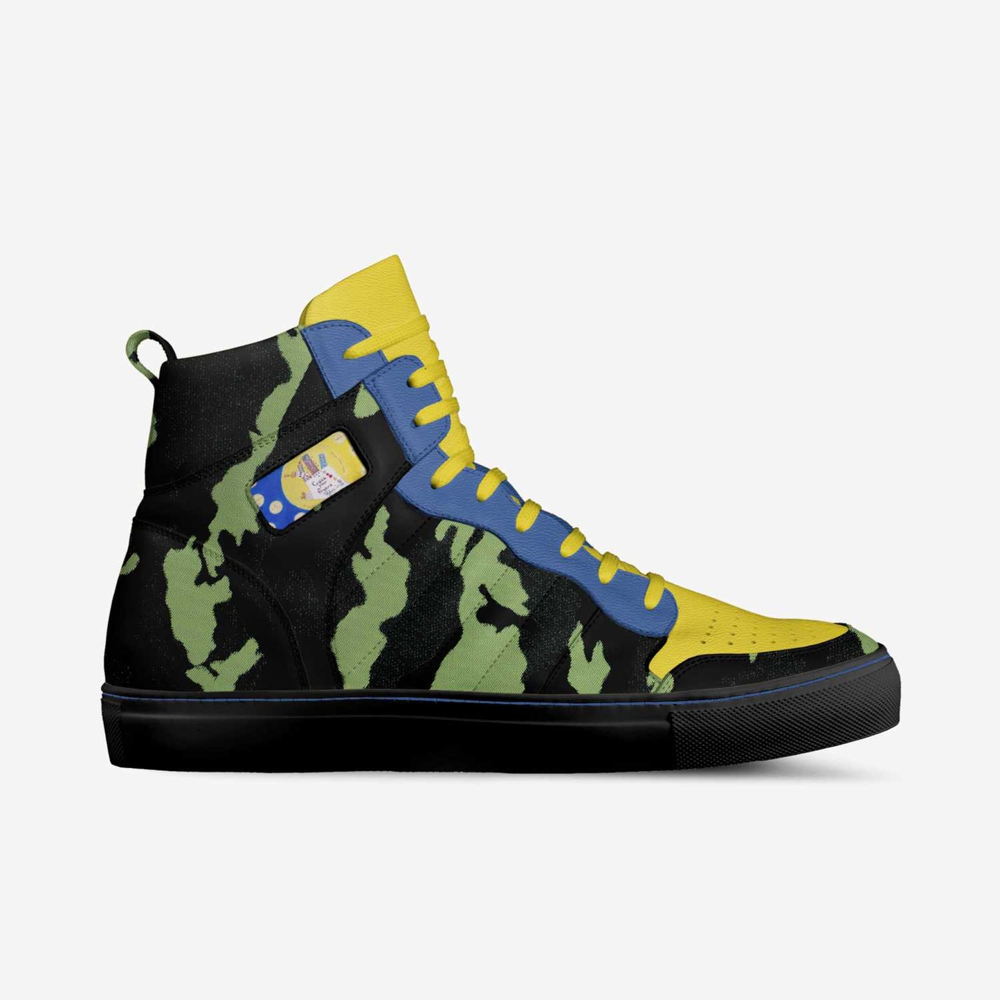 Cross Your Fingers Ukraine 🇺🇦 – Limited Edition Zebra Knight Tennis Shoes