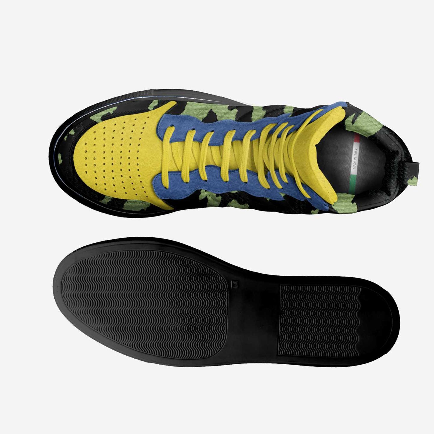 Cross Your Fingers Ukraine 🇺🇦 – Limited Edition Zebra Knight Tennis Shoes